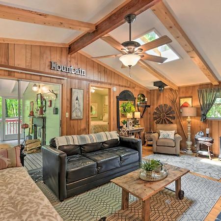 Tranquil Creekside Cottage With Deck And Lanai Franklin Exteriér fotografie