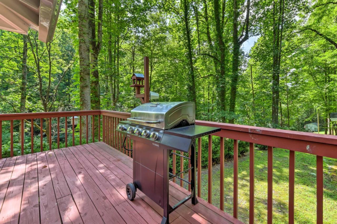 Tranquil Creekside Cottage With Deck And Lanai Franklin Exteriér fotografie